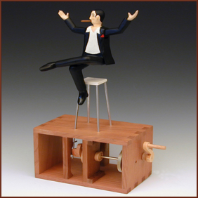 Fechner's Levitation
 on Stool (B)
by Pierre Mayer